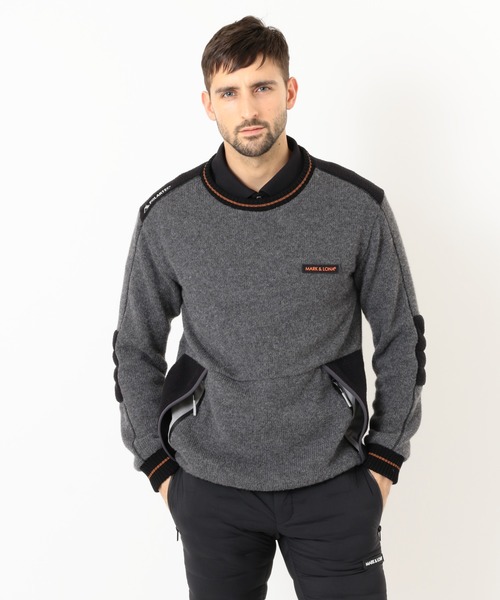 MARK&LONA フルジップ ジャケット ブルゾン サイズ48 Lサイズ相当 MARK&LONA（マークアンドロナ） 「MARK & LONA」 ブルゾン 48 グレー