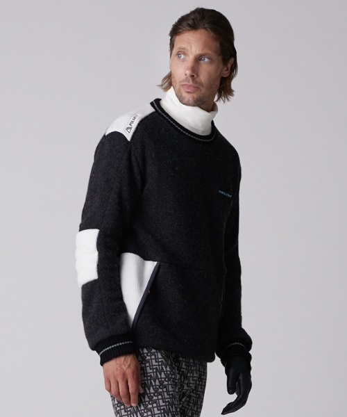 【美品】マークアンドロナ MARK&LONA ブルゾン ジャケット グレー 48 美品】マークアンドロナ MARK&LONA ブルゾン ジャケット グレー 48