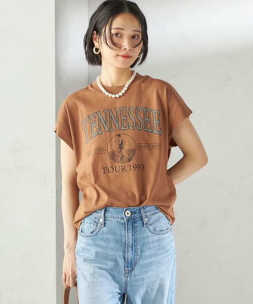 tシャツ 「SHIPS別注」TENNESSEE:フレンチ スリーブ プルオーバー レディース SHIPS tシャツ 「SHIPS別注」TENNESSEE:フレンチ スリーブ プル
