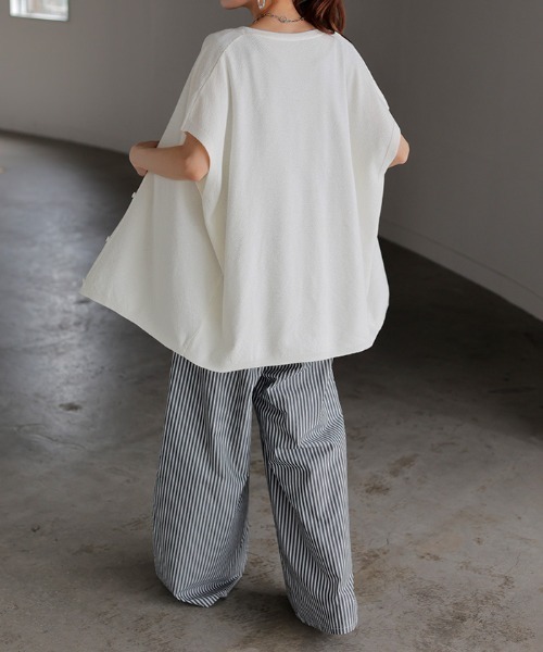 HUG.U（ハグユー） ベスト ジレ 鹿の子サマーニットベスト レディース