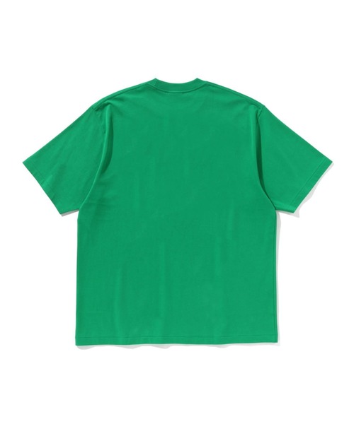A BATHING APE 長袖シャツ 胸ポケット 緑 グラデーション　L A BATHING APE 長袖シャツ 胸ポケット 緑 グラデーション L