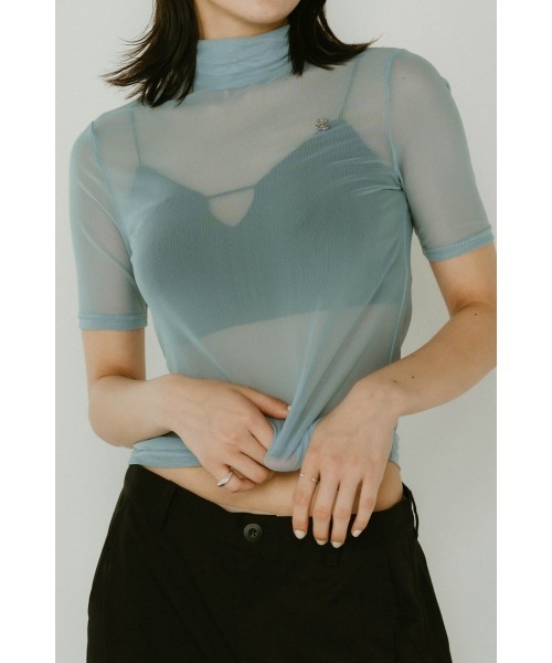 Knuth Marf（クヌースマーフ） tシャツ K motif sheer tops レディース