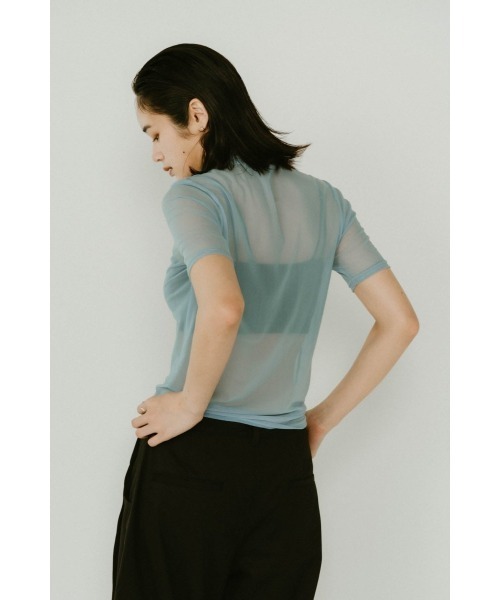 Knuth Marf（クヌースマーフ） tシャツ K motif sheer tops レディース