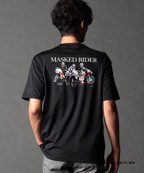 NICOLE CLUB FOR MEN tシャツ 仮面ライダー コラボTシャツ