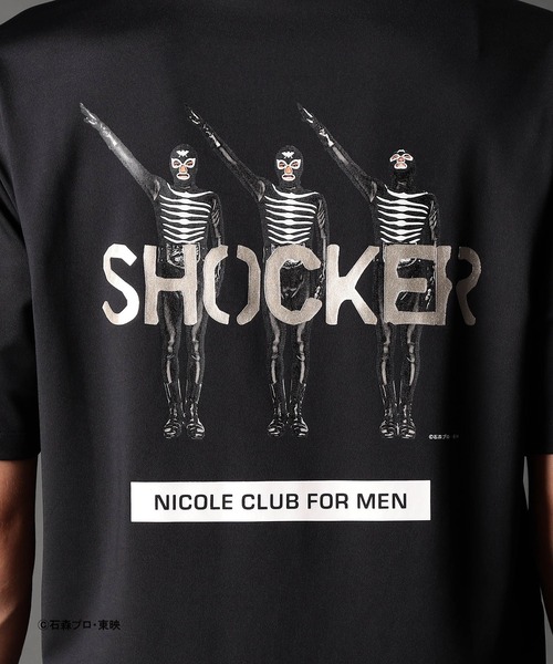NICOLE CLUB FOR MEN tシャツ 仮面ライダー コラボTシャツ