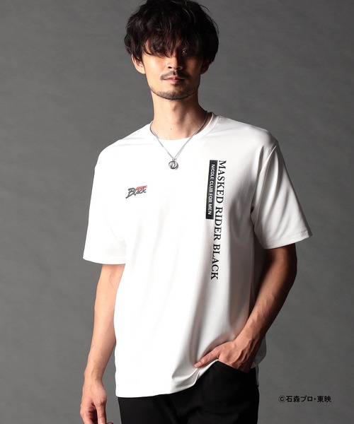 NICOLE CLUB FOR MEN tシャツ 仮面ライダー コラボTシャツ