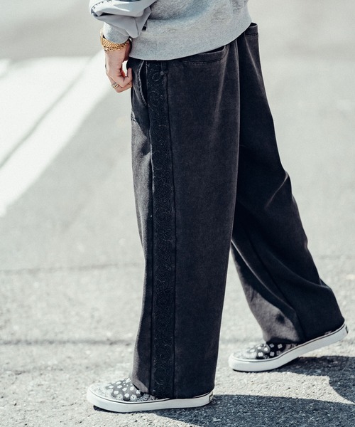 Subciety（サブサエティ） スウェットパンツ ジャージ Washed sweat