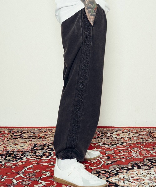 Subciety（サブサエティ） スウェットパンツ ジャージ Washed sweat