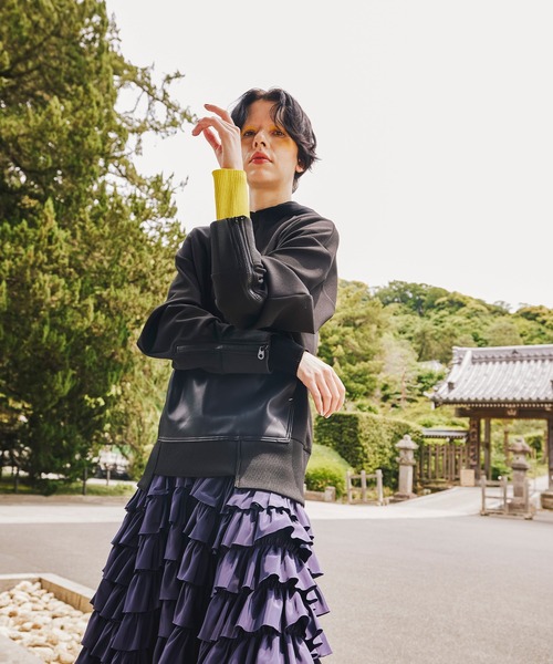 OMMO（オーエムエムオー） トレーナー スウェット SQUARE SLEEVE BIG