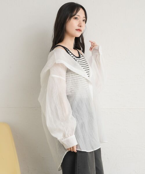 レトロシアーシャツ ハートシアーSH|ems excite | RETRO GIRL ONLINE STORE レトロ