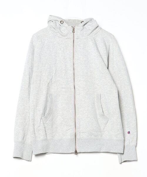Champion 「Champion」 ジップアップパーカー L グレー メンズ