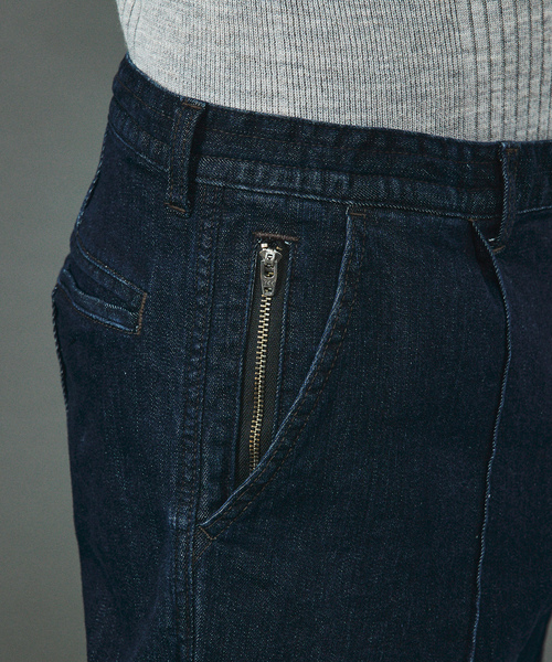 「5351 POUR LES HOMMES」 デニムパンツ 48 ブラック メンズ