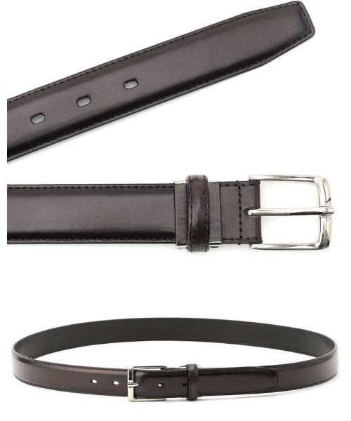 SUIT SELECT ベルト ピンバックルベルト 3.0幅/(ウエスト110cmまで対応