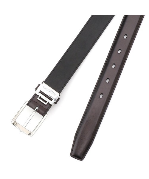 サボ様のベルト　黒と白　110cm SUIT SELECT ベルト ピンバックルベルト 3.0幅/(ウエスト110cmまで対応