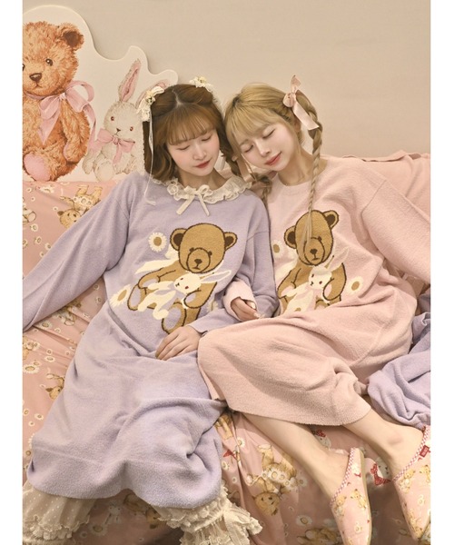新品 snappy cuddle ルームウェア パジャマ ストライプ ピンク Snappy Cuddle - 海外通販のBUYMA