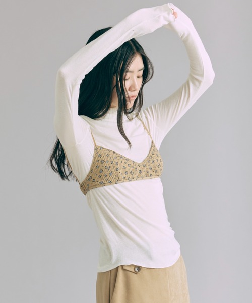 EN NEUME Vintage Flower Bra Top レディース : ZOZOTOWN Yahoo!店
