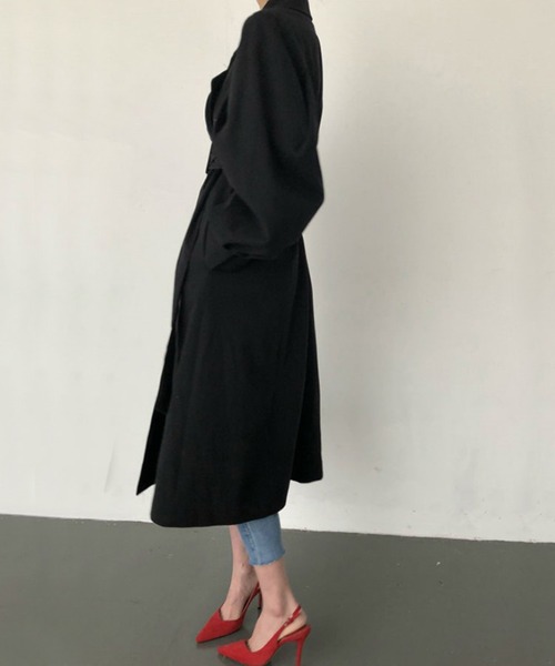 「Jasmine Grandiflorum」 チェスターコート LARGE ベージュ レディース_画像8