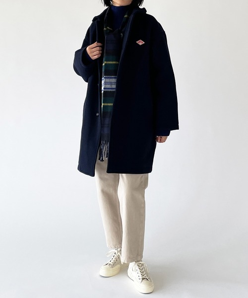 DANTON コート サイズ36 Danton（ダントン） ステンカラーコート 36 ネイビー レディース