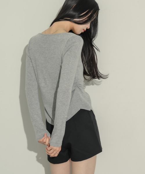 トップス nyan Embroidered Linen Flutter-sleeve Top For Women | J.Crew