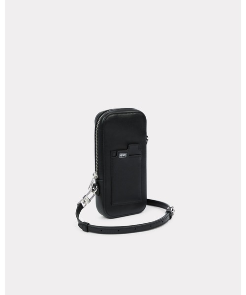 KENZO（ケンゾー） 'KENZO Tab' レザー フォーンホルダー : ZOZOTOWN