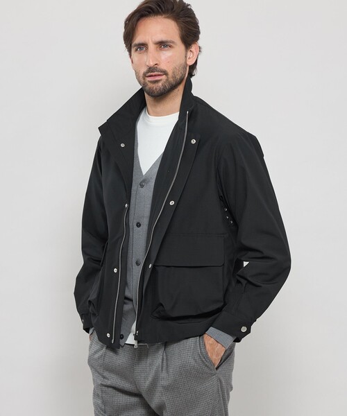 MACKINTOSH LONDON ウールギャバジンショートブルゾン Bottoli/ボットーリ】ウールギャバジンショートブルゾン(ブルゾン