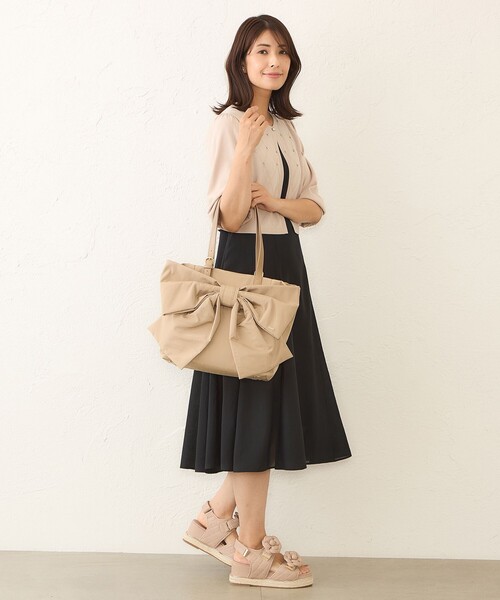 トートバッグ 2874 3666 3667 3685 3695 3698 TO BE CHIC（トゥー ビー シック） トートバッグ リボントートバッグ
