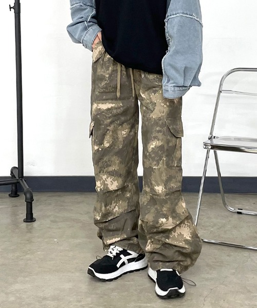 CRB カーゴパンツ 迷彩柄カーゴパンツ レディース : ZOZOTOWN Yahoo!店