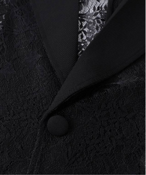 U：UME（ユーム） ジャケット テーラードジャケット See Through Lace 