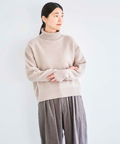 ニット+セーター HAU - HAU HAU（CLASKA） ニット セーター ニットトップス wool pile レディース
