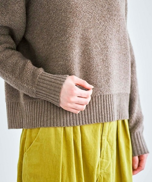 HAU（CLASKA） ニット セーター ニットトップス wool pile レディース