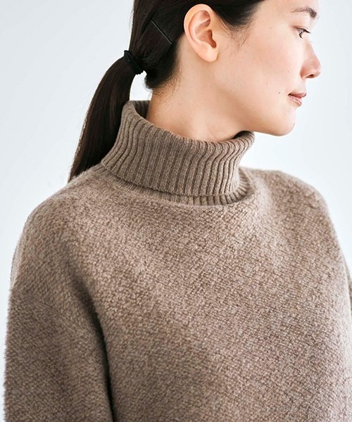 HAU（CLASKA） ニット セーター ニットトップス wool pile レディース