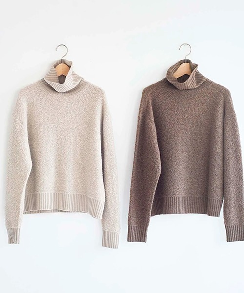 HAU（CLASKA） ニット セーター ニットトップス wool pile レディース 