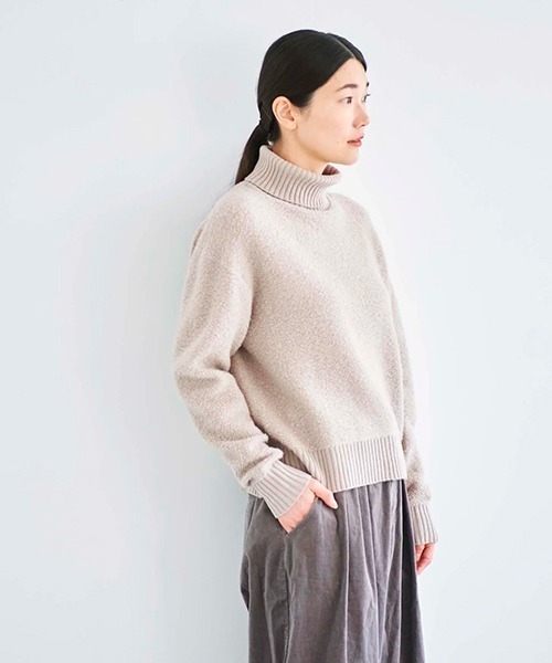 HAU（CLASKA） ニット セーター ニットトップス wool pile レディース