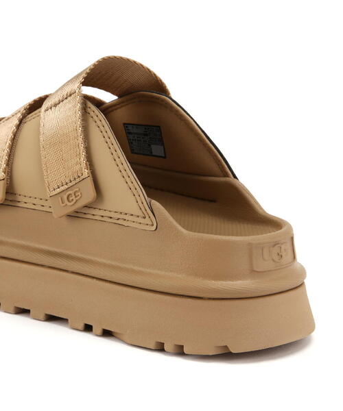 「UGG」 フラットサンダル 7 ブラック レディースの画像