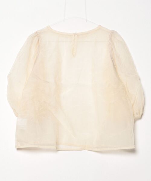 「Meiru」 7分袖ブラウス MEDIUM クリーム レディース_画像2