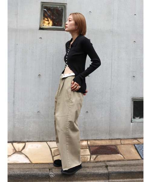 Dickies（ディッキーズ） ワイドパンツ パンツ Dickies別注 タック