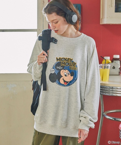 Disney（ディズニー） トレーナー スウェット 「Disney」別注