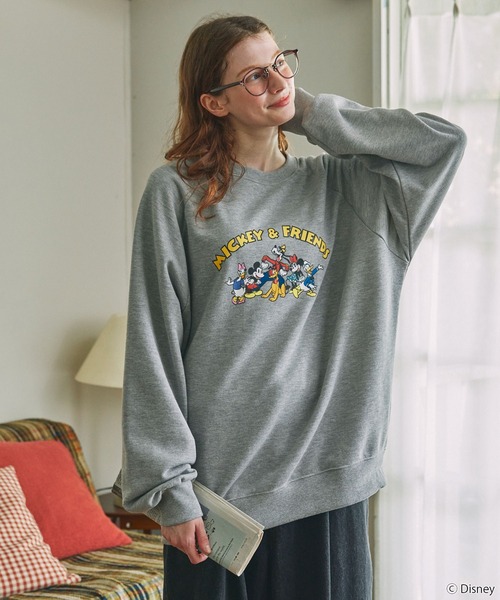 Disney（ディズニー） トレーナー スウェット 「Disney」別注