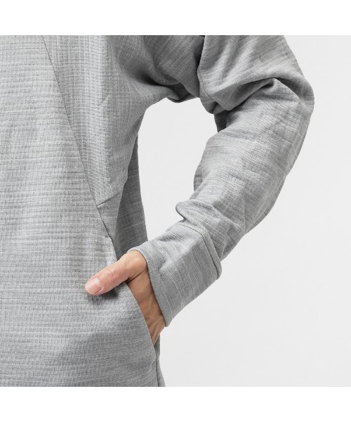 極美品★オークリー★中綿ジャケット★グレー★L OAKLEY（オークリー） コート ジャケット ENHANCE GRID FLEECE JACKET