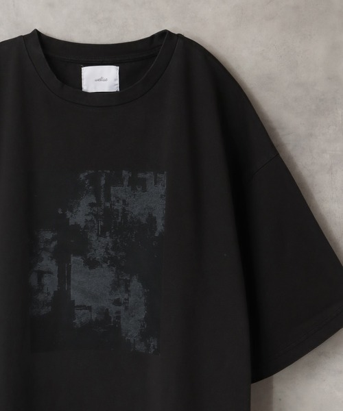 「welise」 半袖Tシャツ L ブラック系その他 メンズ_画像6