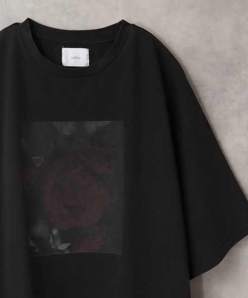 「welise」 半袖Tシャツ L ブラック系その他 メンズ_画像8