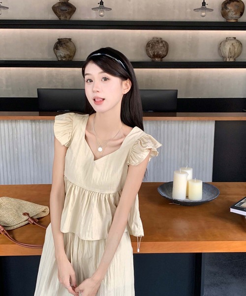 「Girly Doll」 セットアップ FREE ベージュ レディース_画像4