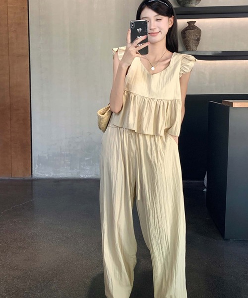 「Girly Doll」 セットアップ FREE ベージュ レディース_画像5