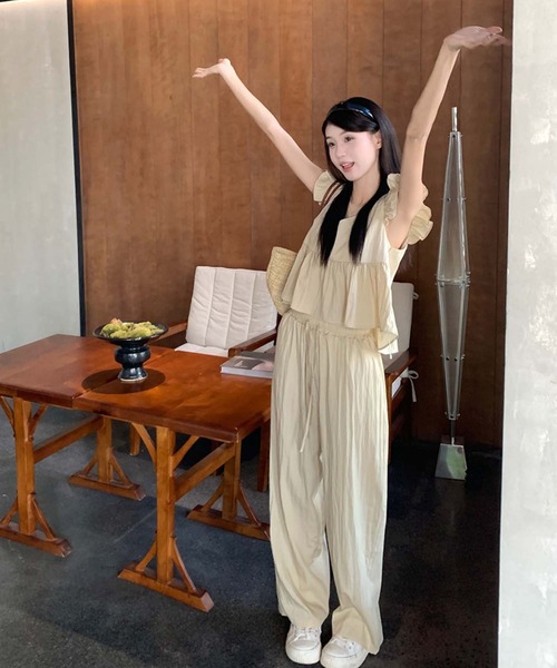 「Girly Doll」 セットアップ FREE ベージュ レディース_画像8