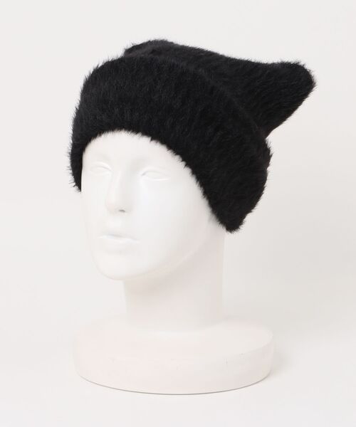 SVEC（シュベック） ニット帽 ニットキャップ 猫耳 スクエアニット