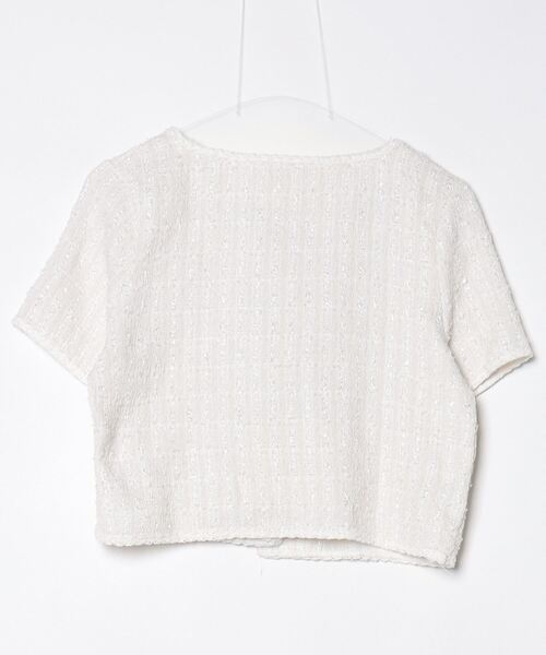 「Girly Doll」 「Doula Doula」ノーカラージャケット L ホワイト レディース_画像2