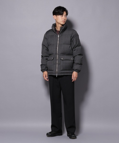 NANO universe ダウンジャケット ダウン DELEGANTE エアリーサキソニー