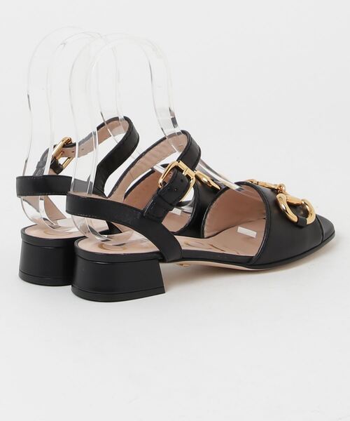 GUCCI ブラック ハイヒールサンダル GUCCI（グッチ） ヒールサンダル 35 ブラック レディース : ZOZOTOWN