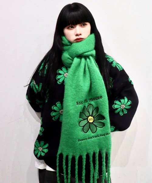 sss satti mouse マフラー sss satti mouse（エスエスエス サッチ マウス） マフラー ストール
