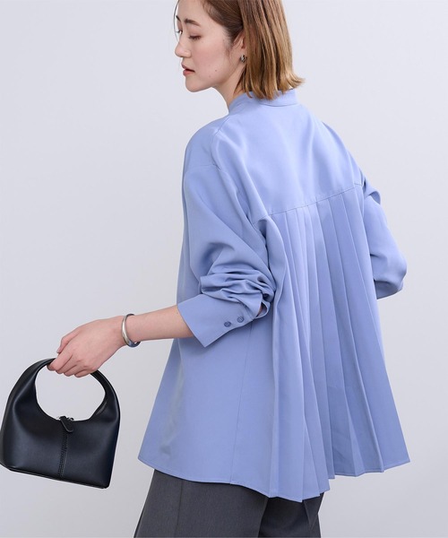 「ur's」 長袖ブラウス L グリーン レディース_画像3